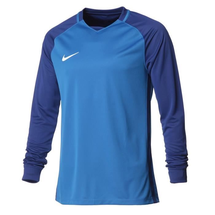 NIKE Maillot Manches longues Trophy III - Homme - Bleu