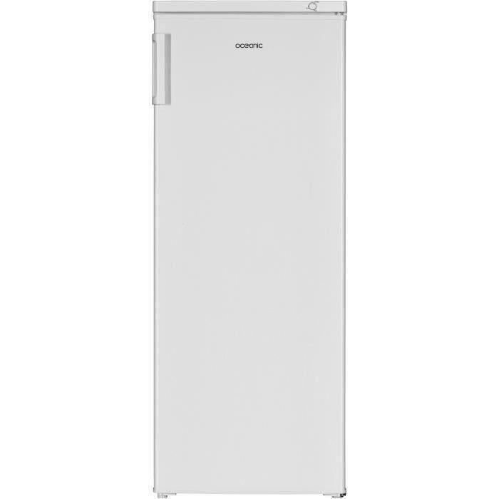OCEANIC - OCEACUF163W - Congélateur armoire - 163L - 6 tiroirs - H143cm x L55cm - Blanc