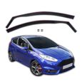 J&J Automotive | GP Deflecteurs d'air Déflecteurs de Fenêtre Latérale Compatible Avec Ford Fiesta 3P 2009-2017 4pcs-0