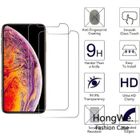 HONGWE. Verre Trempé Apple iPhone XR 6.1inch Haut Définition, [2.5D Bord Incurvé] [Dureté 9H Résistant aux Rayures] pour iPhone XR(2