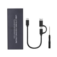 Câble OTG - Boîtier de disque dur NVME pour Apple Macbook Air Pro Retina 2013 2014 2015 2016 2017 USB 3.2 ver