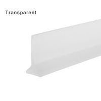 100 cm - Transparent - Bouchon D'eau De Salle De Bain En Silicone Auto-adhésif, Bande De Retenue D'eau, Porte