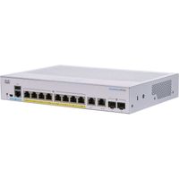 Cisco Commutateur administrable Business CBS350-8P-E-2G | 8 Ports GE | PoE | Alim. externe | Ports combinés 2 x 1G