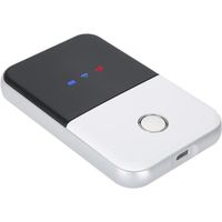 Routeur WiFi sans fil portable 4G, WiFi mobile 4G LTE avec fente pour carte SIM Boîte de bornes WiFi Boîte de bornes de données