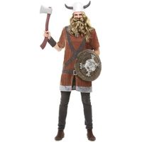 Déguisement Viking homme  Nordique, Valkyrie, Barbare, Vikings - Marron