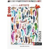 Puzzle 1000 pieces - les ocres de roussillon - nathan - puzzle adultes -  des 12 ans - La Poste