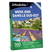Wonderbox - Box cadeau - Week-end dans le Sud-Est - 560 séjours de Nice à Perpignan