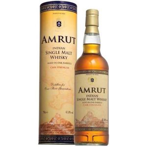 WHISKY BOURBON SCOTCH Amrut - Cask Strenght - Whisky - 61.8% Vol. - 70 c