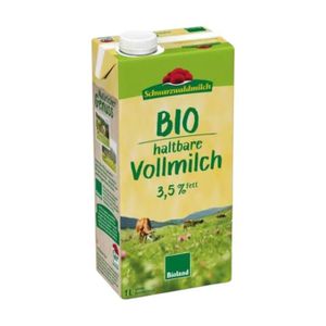 LAIT FRAIS SCHWARZWALDER - Lait de vache entier 3,5% Bio 1 L