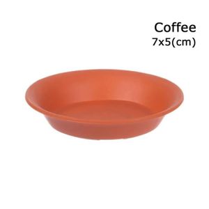 SOUCOUPE - PLATEAU Café-7x5cm - Bac d'égouttement en plastique pour p