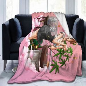 COUVERTURE - PLAID Couverture enfant - Anime une pièce - Nami - Rose 