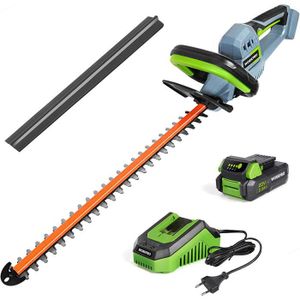 TAILLE-HAIE WORKPRO Taille-Haie sans Fil 20V avec Batterie 2Ah