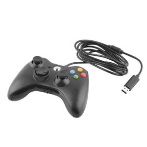 CONSOLE XBOX 360 Manette Filaire USB Pour microsoft Xbox 360 Contrô