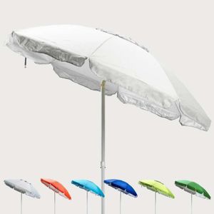 PARASOL Parasol de plage anti-vent et anti-UV Sardegna - Blanc