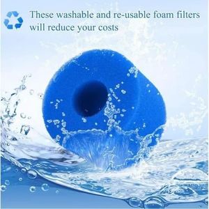 Spa Filtre s1 Type Lavable Mousse schwämmchen Bio Pour Intex PURE erstzt Pièces 