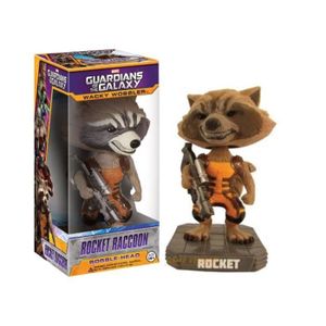 FIGURINE DE JEU Figurine Guardians of the Galaxy - Rocket Raccoon Flocked Exclu 18cm