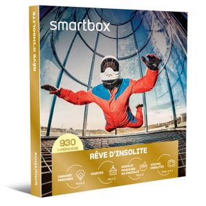 COFFRET SÉJOUR SMARTBOX - Coffret Cadeau - RÊVE D'INSOLITE - 930 