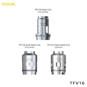 1 boite de 3 Résistances SMOKtech TFV16 MESH