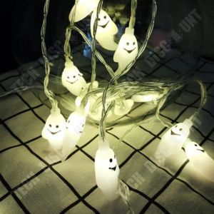 OBJET DÉCORATIF TD® Guirlande lumineuse LED Halloween Ghost Festiv