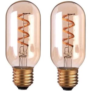 AMPOULE - LED Ampoule LED rétro Edison E27 3 W LED ampoule Edison en spirale 2200 K ampoule LED décorative à intensité variable pour la ma[D18674]