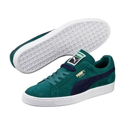 Chaussures Puma Suede Storm Peacoat Vert Turquoise - Cdiscount