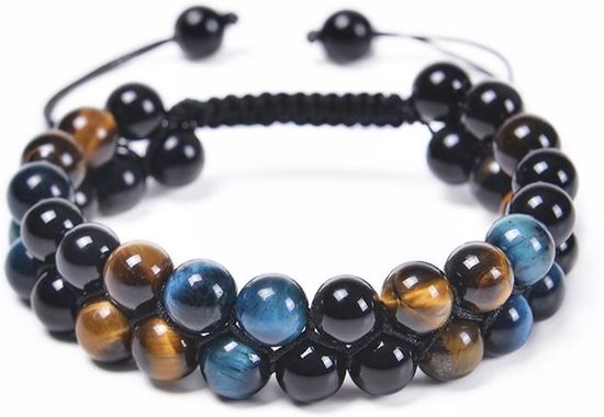 Bracelet élastique En Pierre Naturelle Oeil De Tigre 6 Mm Orange - Achat / Vente Bracelet