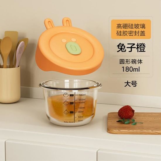 Conserve lait maternel,Boîte de rangement en verre pour aliments pour bébés,boîte de