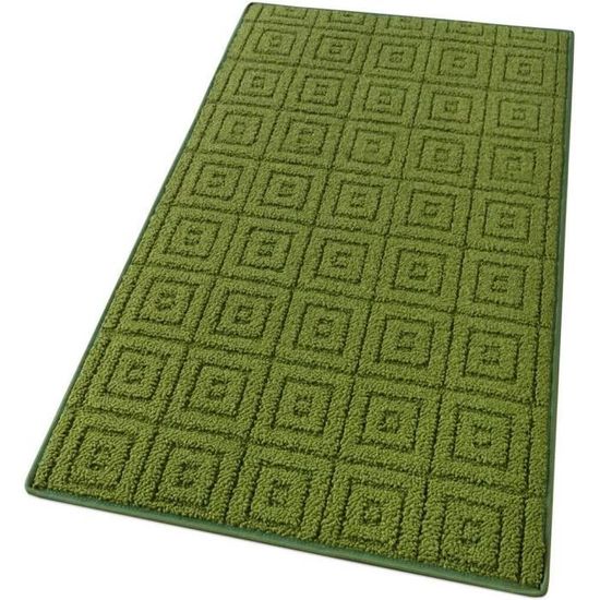 Tapis De Cuisine 3D Absorbant 50x80 Cm - Antidérapant, Doux, Moderne - Fabriqué En Italie, Lavable Machine