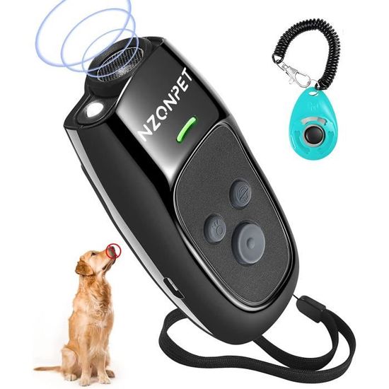 Dissuasion Ultrasonique Portable et Compact pour Chien