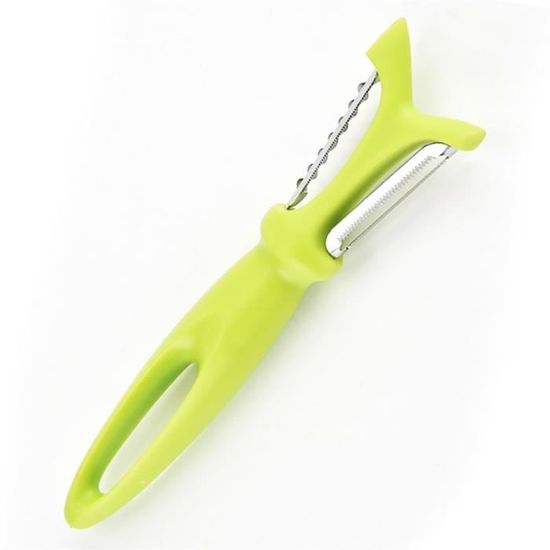 Navaris Couteaux de Cuisine - Lot 5X Couteau avec Lame en INOX et 1x éplucheur avec Lame en