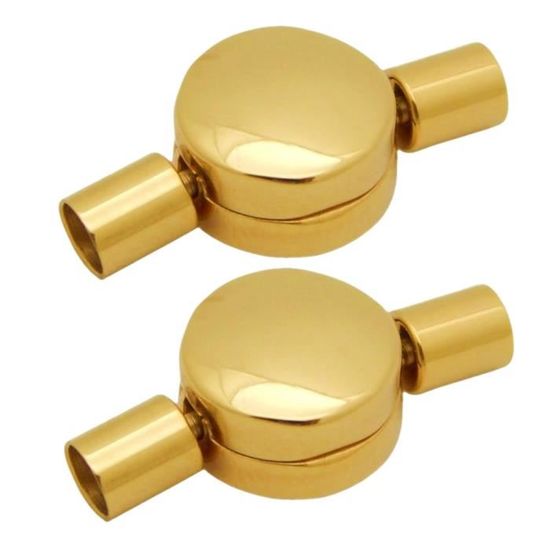 Fermoirs à Sertir Pour Perles, 10 à 50 Pièces, Embouts De Cordon, Ruban De Ficelle, Clip En Cuir, Connecteurs Pliables, Fournitures Pour Résultats De Bijoux à Faire Soi-même