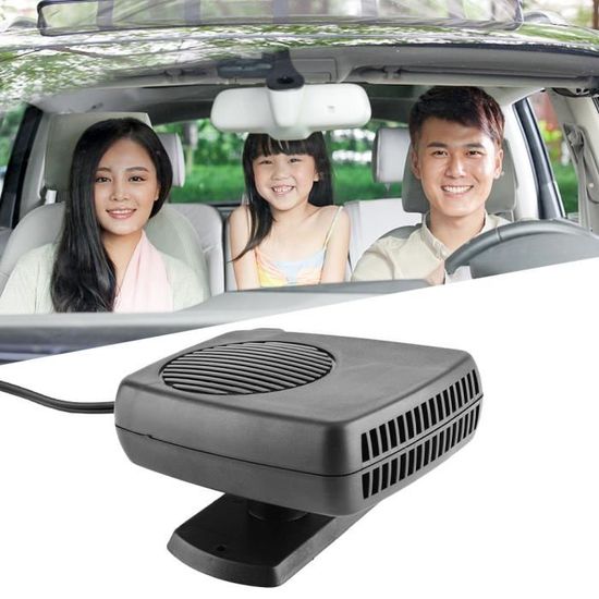 Chauffage Voiture 12V – Dégivrage Rapide, Ventilateur 2 En 1, Rotation 360°