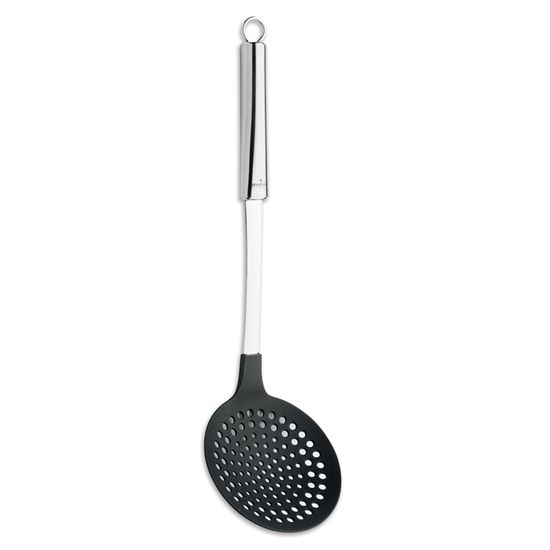 Écumoire Rösle En Inox 18/10 - Diamètre 12 Cm, Manche 48 Cm - Pour Retirer Délicatement Aliments Du Bouillon, Friture