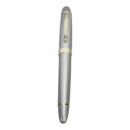 Stylo Plume Rétractable Mini Voyage En Métal Et Bois – Plume 0.5mm