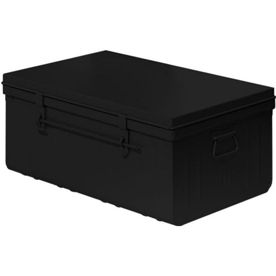Malle PIERRE HENRY Habitat noire 90x50x37cm Coffre Achat / Vente