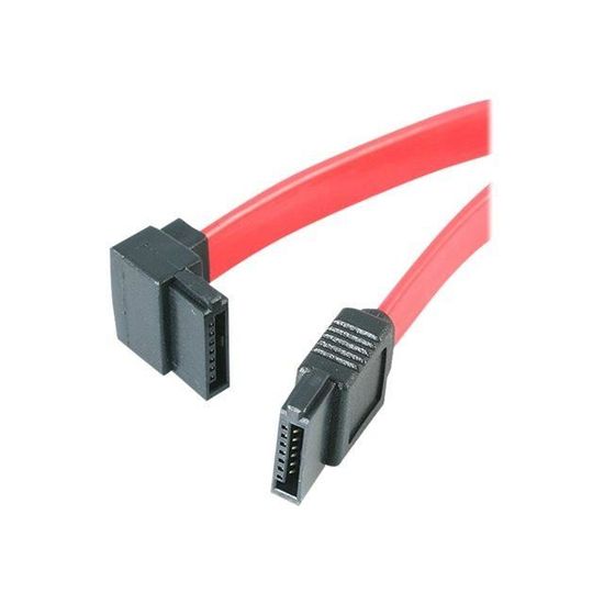Câble SATA à angle gauche de 46 cm - Câble SATA à angle gauche de 46 cm - Cordon Serial ATA coudé - SATA18LA1