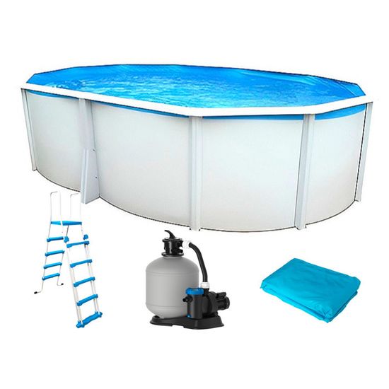 Winter Block Bâche D'hivernage Pour Piscine Hors Sol Ovale De