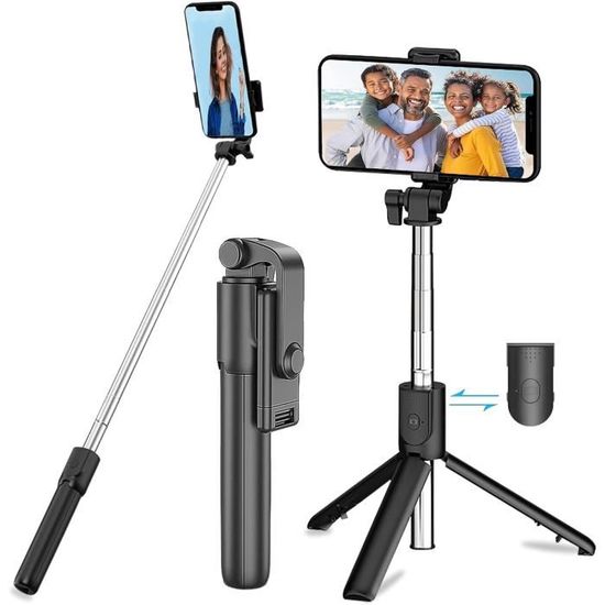 Perche à Selfie 3m Fibre De Carbone – Télescopique, Légère (288g), étanche, Compatible Insta360 X3/X5/ONE RS/GO 2