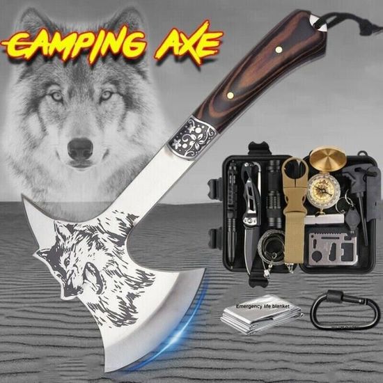 Kit Urgence Plein Air Kit De Survie D'urgence Lixada 27 En 1 - Multi-outils, Premiers Secours, Pour Camping, Randonnée, Pêche Pistolet A Bille