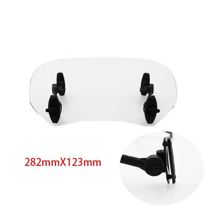 Pare-brise Universel Scooter Moto Déflecteur Vent Universel Pour