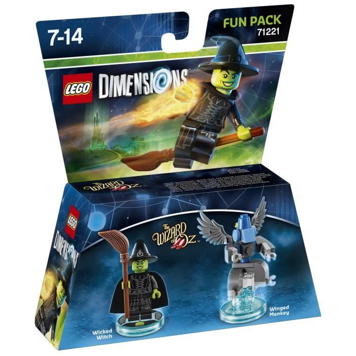 Figurine LEGO Dimensions - La Méchante Sorcière de l'Ouest - Le Magicien d'Oz
