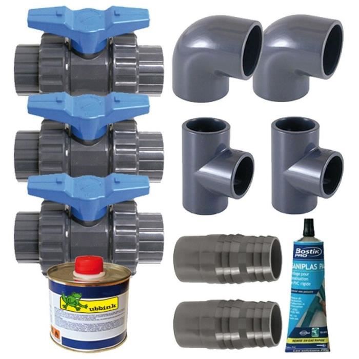 UBBINK Kit Bi-pass pour pompe à chaleur de piscine
