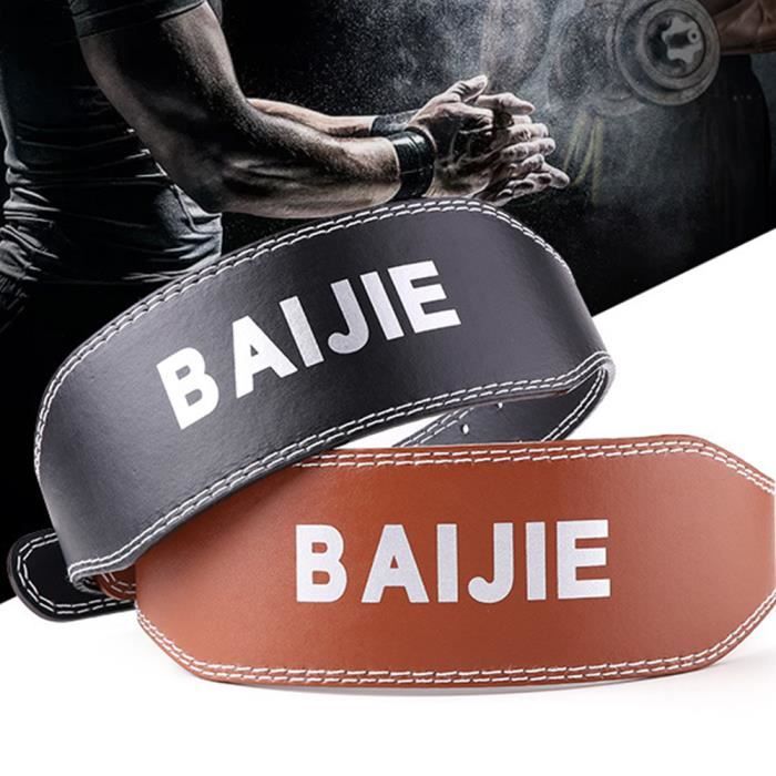 Ceinture de Musculation Ceinture Haltérophilie, Bodybuilding, Fitness Ceinture de Levage pour Femmes et Hommes Ceinture de Force,L