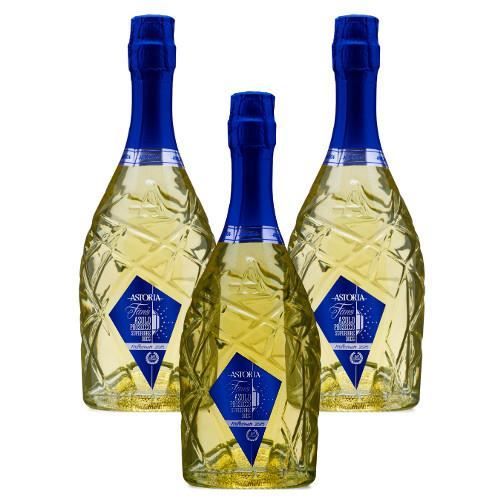 Vin mousseux italien Fanò Asolo Prosecco Superiore DOCG Astoria extra brut 3 bouteilles 75 cl.