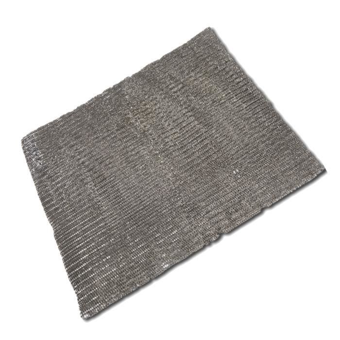 Filtre métallique universel à découper 570X470x2 mm - Hotte - TOUTES MARQUES (116480)