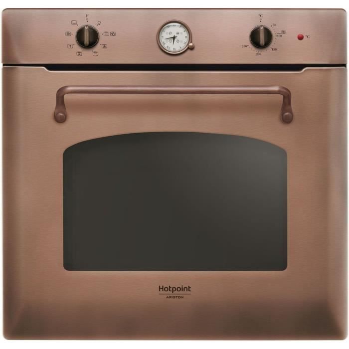 Hotpoint - Four Electrique Encastrable Fit 804 H cuivre a Finition cuivre de 60 cm