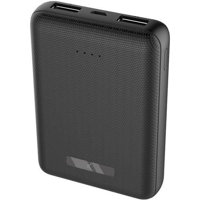 Power Bank 10000 mAh Noir