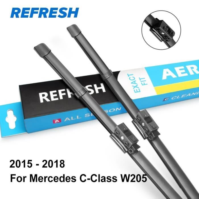 Balais d'essuie-glaces,Lames d'essuie glace pour Mercedes Benz classe C W203 W204 W205 - Type 2015 - 2018 ( W205 ) - LDH System