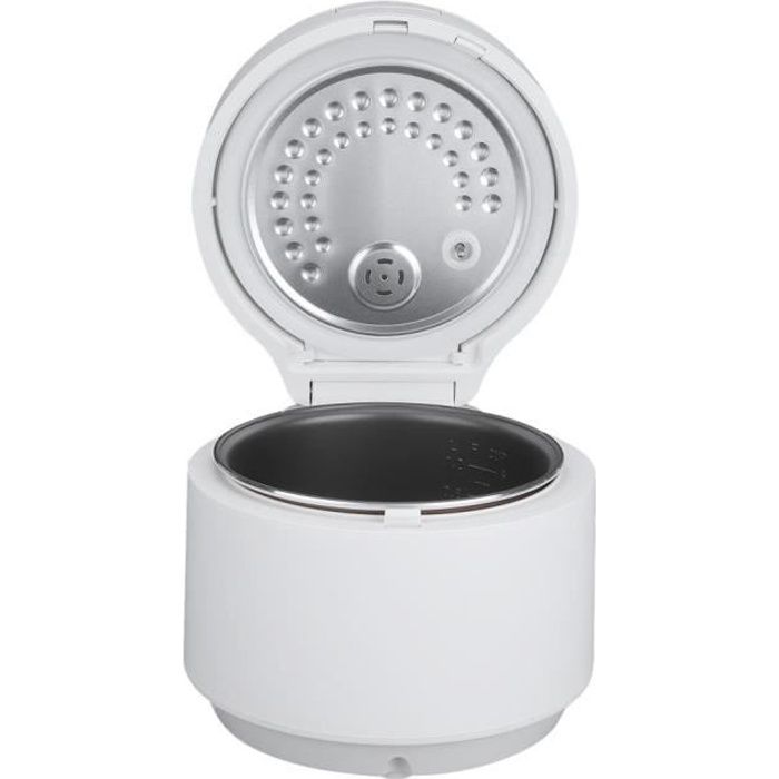 Fdit Cuiseur de riz Mini Cuiseur à Riz Allégé Électrique Rond Portable de Ménage Accessoire de Cuisine 3L(EU 220V )