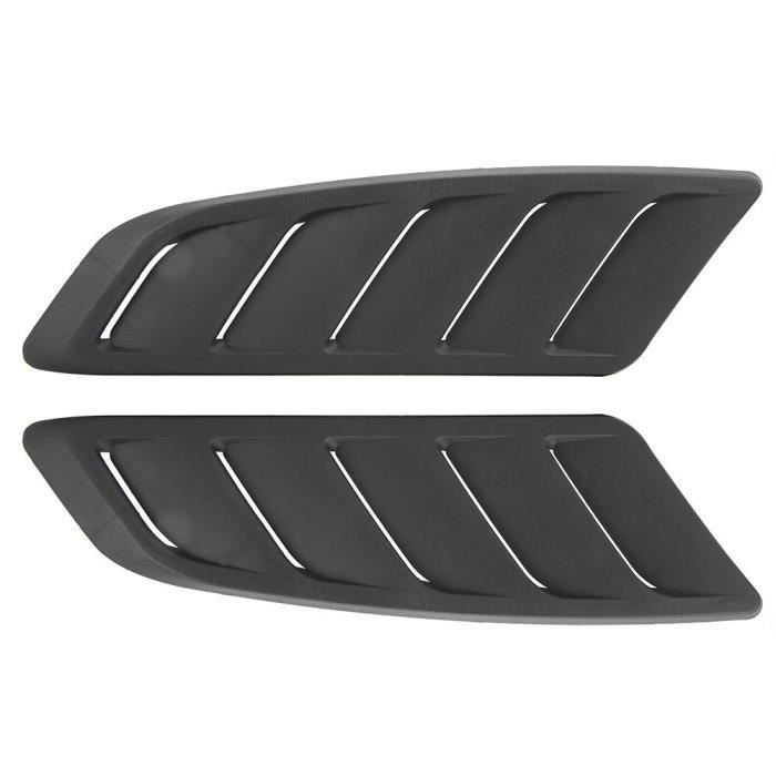 YOSOO évent de capot ABS Pièces de Modification de couverture de capot d'évent de capot de prise d'air décorative de voiture ABS